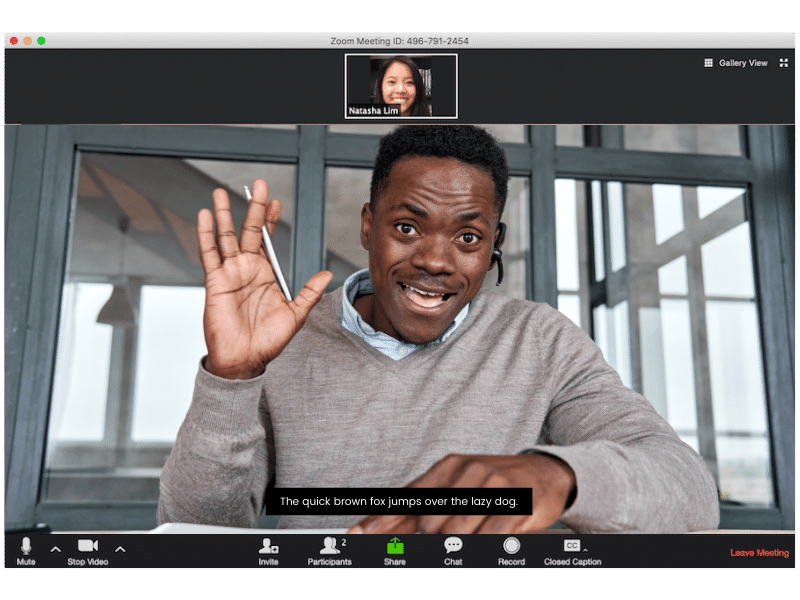 Live translation options for Zoom interpretation and AI captions